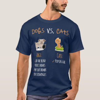 Camiseta Perros Vs Gatos Perro Papá Perro Momentáneamente P