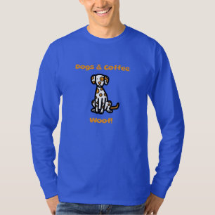 Camiseta ¡Perros y café Woof!