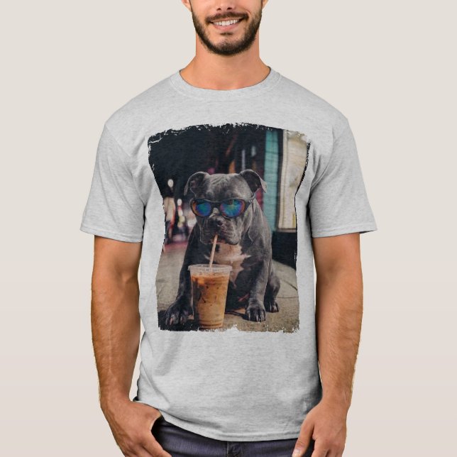 Camiseta Perros y cervezas frías (Anverso)