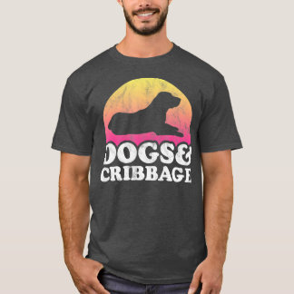 Camiseta Perros y cribbage mens o Womens Dog