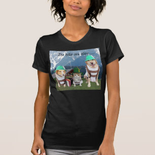 Camiseta Perros y gato alemanes divertidos