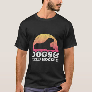 Camiseta Perros Y Hockey De Campo Hombres O Perro De Mujere