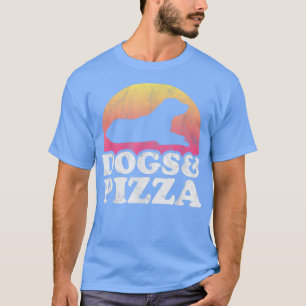 Camiseta Perros y Pizza, hombres o mujeres perros