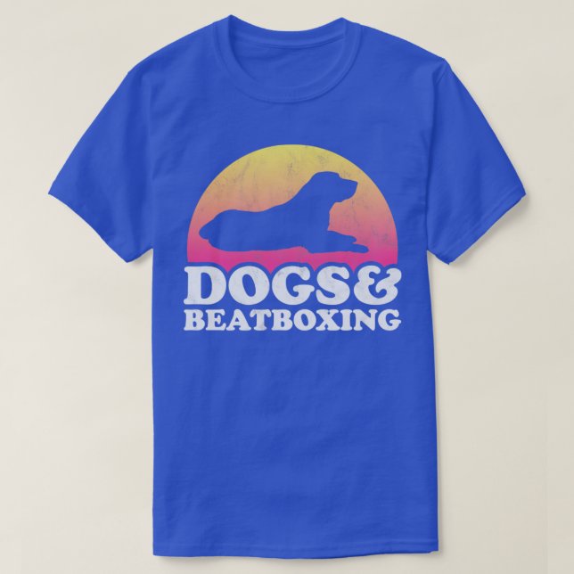 Camiseta Perros y regalos de Beatboxing Dog and Beatbox (Diseño del anverso)