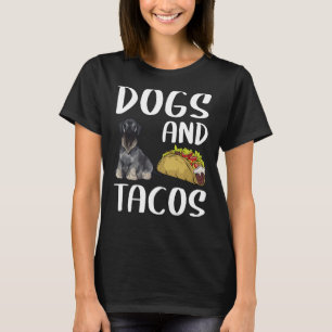 Camiseta Perros Y Tacos Cesky Terrier Comida Mexicana