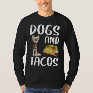 Camiseta Perros Y Tacos Chinos Crestan Comida Mexicana
