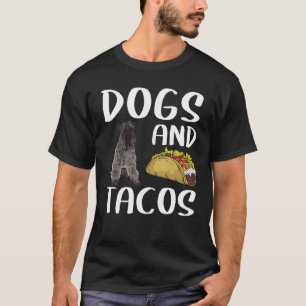 Camiseta Perros Y Tacos Kerry Blue Terrier Comida Mexicana