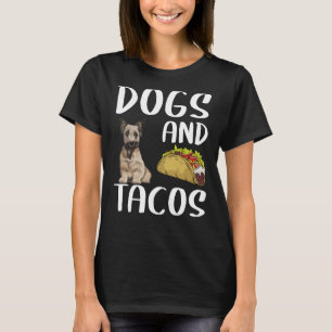 Camiseta Perros Y Tacos Skye Terrier Comida Mexicana