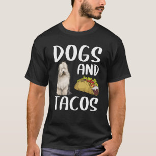 Camiseta Perros Y Tacos Viejos Pastores Ingleses Comida Mex
