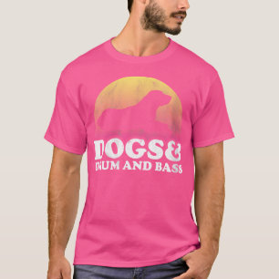 Camiseta Perros Y Tambores De Mujeres Y Perro De Bass Para