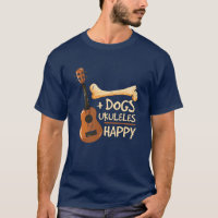 Perros y Ukulele me hace feliz Novedad