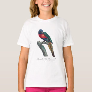 Camiseta Perruche a tete bleue / Lorikeet arcoiris