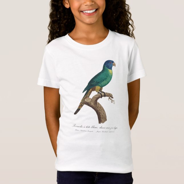 Camiseta Perruche a tete bleue / Lorikeet arcoiris, juvenil (Anverso)
