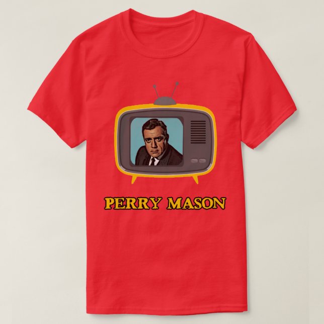 Camiseta perry mason tv lawyer vintage (Diseño del anverso)