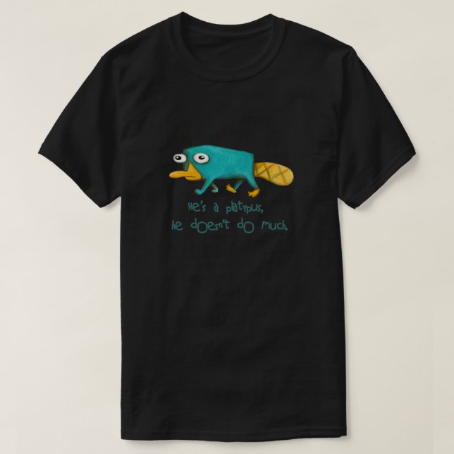 Camiseta Perry the Platypus v2.0 (Diseño del anverso)