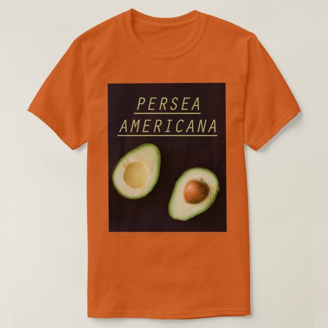 Camiseta persea americana 2 (Diseño del anverso)