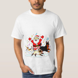 Camiseta Persecución Feliz: La Alegre Persecución de Santa