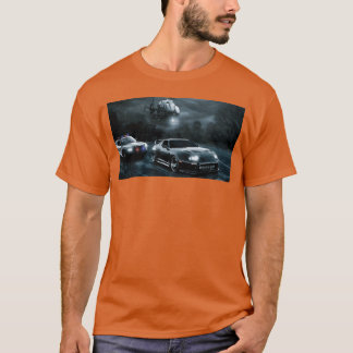 Camiseta Persecución nocturna con regalo de coche deportivo