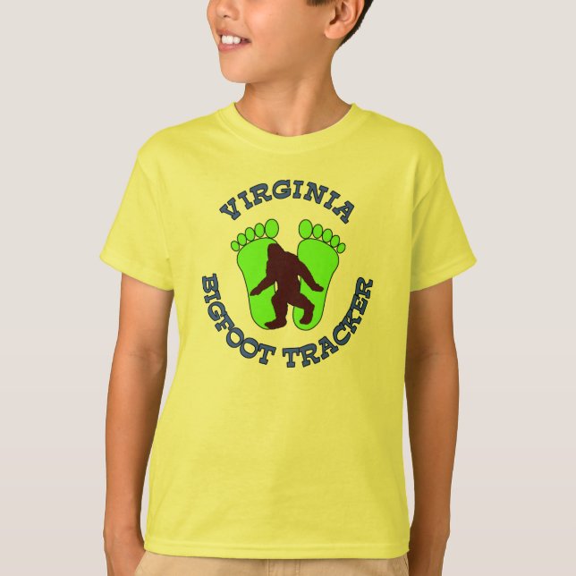 Camiseta Perseguidor de Virginia Bigfoot (Anverso)