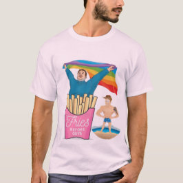Camiseta Perseguidor REGORDETE LGBT Orgullo Gay Divertido H