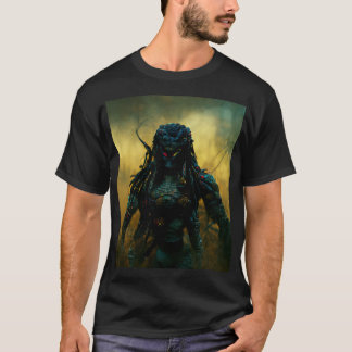 Camiseta perseguir depredador