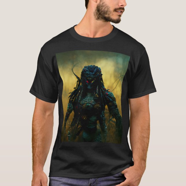 Camiseta perseguir depredador (Anverso)