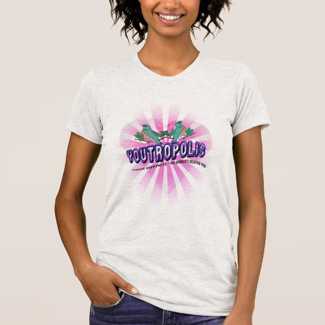 Camiseta Perseguir la felicidad (Anverso)