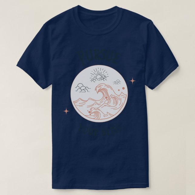 Camiseta Perseguir sus culpas (Diseño del anverso)