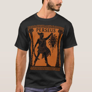 Camiseta Perseo y Medusa Mitología Griega Arte de Héroe