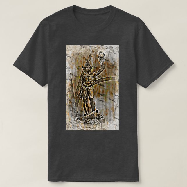 Camiseta Perseus with the Head of Medusa Florence Italy (Diseño del anverso)