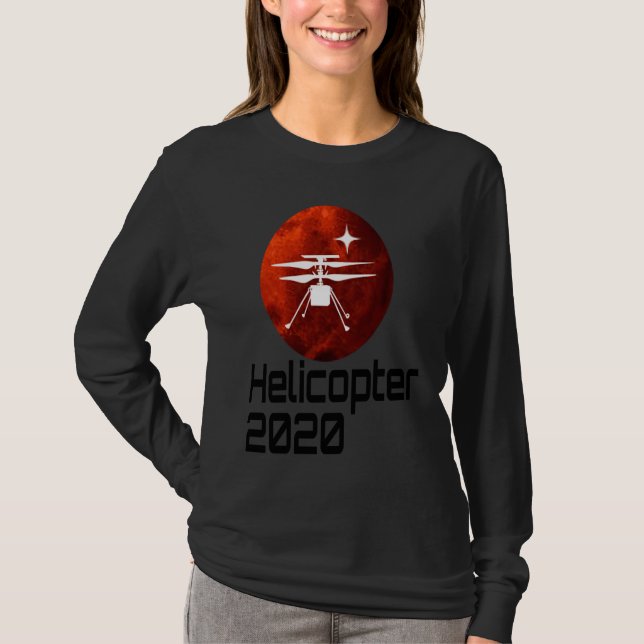 Camiseta Perseverance Mars Rover Helicopter Ingenuity Landi (Anverso)