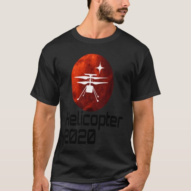 Camiseta Perseverance Mars Rover Helicopter Ingenuity Landi (Anverso)