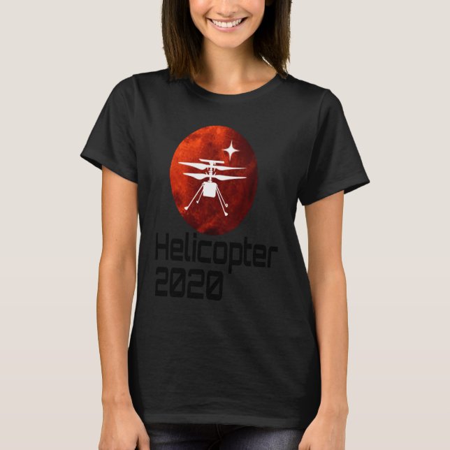 Camiseta Perseverance Mars Rover Helicopter Ingenuity Landi (Anverso)