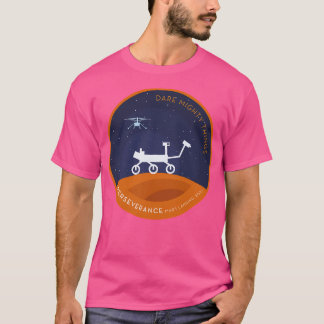 Camiseta Perseverancia por la noche de Marte Silhoutte Homa