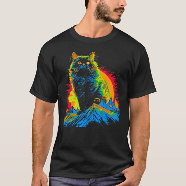Camiseta Persian Cat (Anverso)