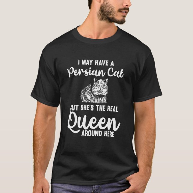 Camiseta Persian Cat Mom  Kitten Cat Owner Fur Mom Parent (Anverso)