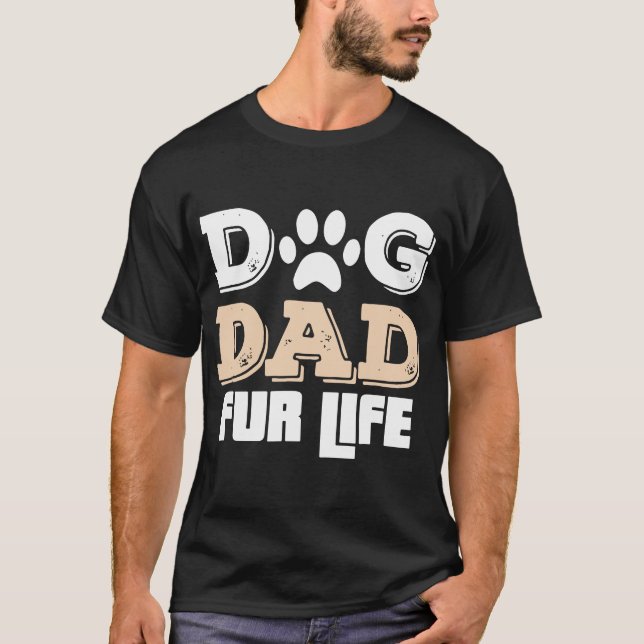 Camiseta persiga al papá para el regalo de la vida para la (Anverso)