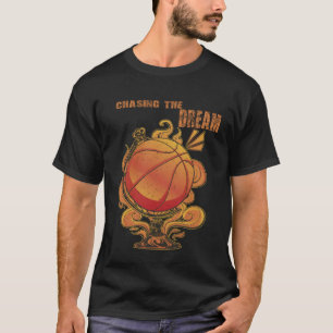 Camiseta Persiguiendo a Dream Basketball Slam Dunk