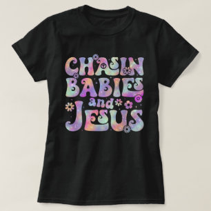 Camiseta Persiguiendo A Los Bebés Y A La Madre Cristiana Je