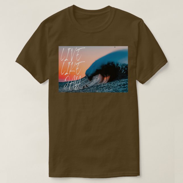 Camiseta Persiguiendo a los inmorales (Diseño del anverso)