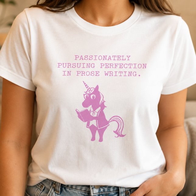 Camiseta Persiguiendo apasionadamente la perfección en la e (Subido por el creador)
