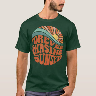 Camiseta Persiguiendo atardeceres para siempre