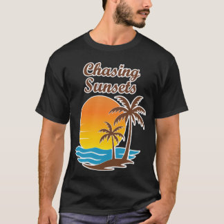 Camiseta Persiguiendo atardeceres | Regalo estético de Suns