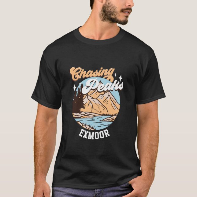Camiseta Persiguiendo Cimas - Exmoor (Anverso)