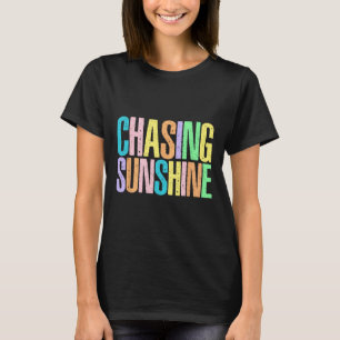 Camiseta Persiguiendo el sol Hawaii Playa Divertido Verano 