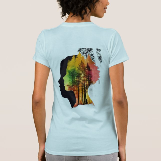 Camiseta "Persiguiendo sueños, no la perfección (Reverso)