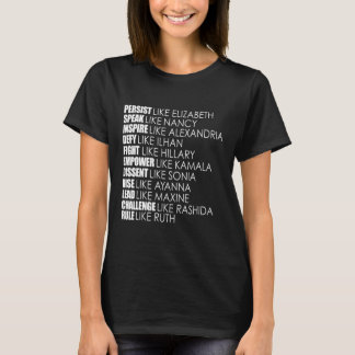 Camiseta Persista Como Elizabeth Rule Ruth Us