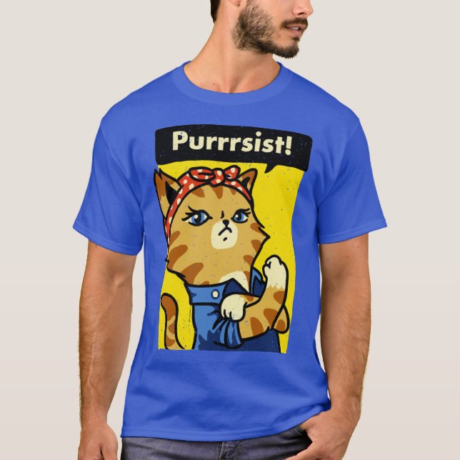 Camiseta Persiste chico vintage (Anverso)