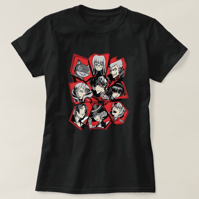Camiseta Persona 5 (Diseño del anverso)