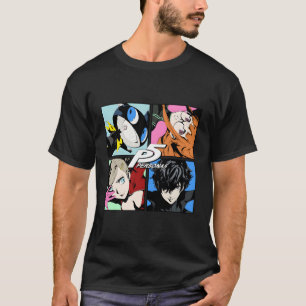 Camiseta Persona 5 caracteres Pop